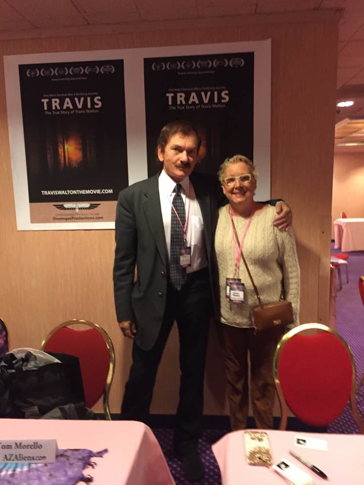 Nancy with Travis Walton