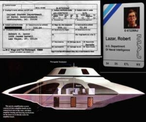 Bob Lazar discloses UFO held at Area 51