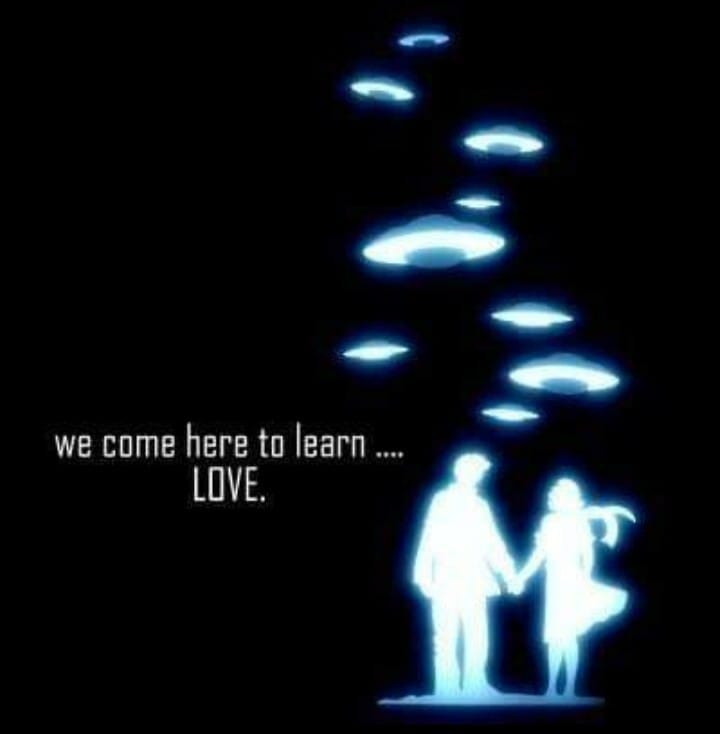 We come here to learn love