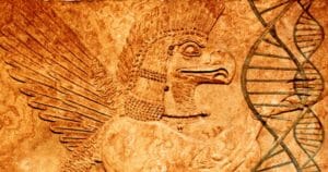 Ancient extraterrestrial Sumerian god