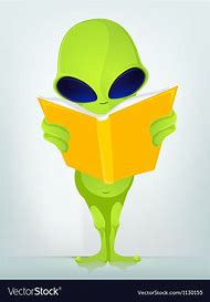  Alien Stand up Reader