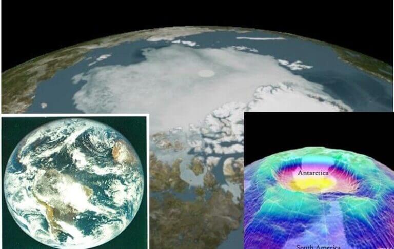 RARE PHOTO OF THE GIANT HOLE AT NORTH POLE VIA SATELLITE | Time For ...