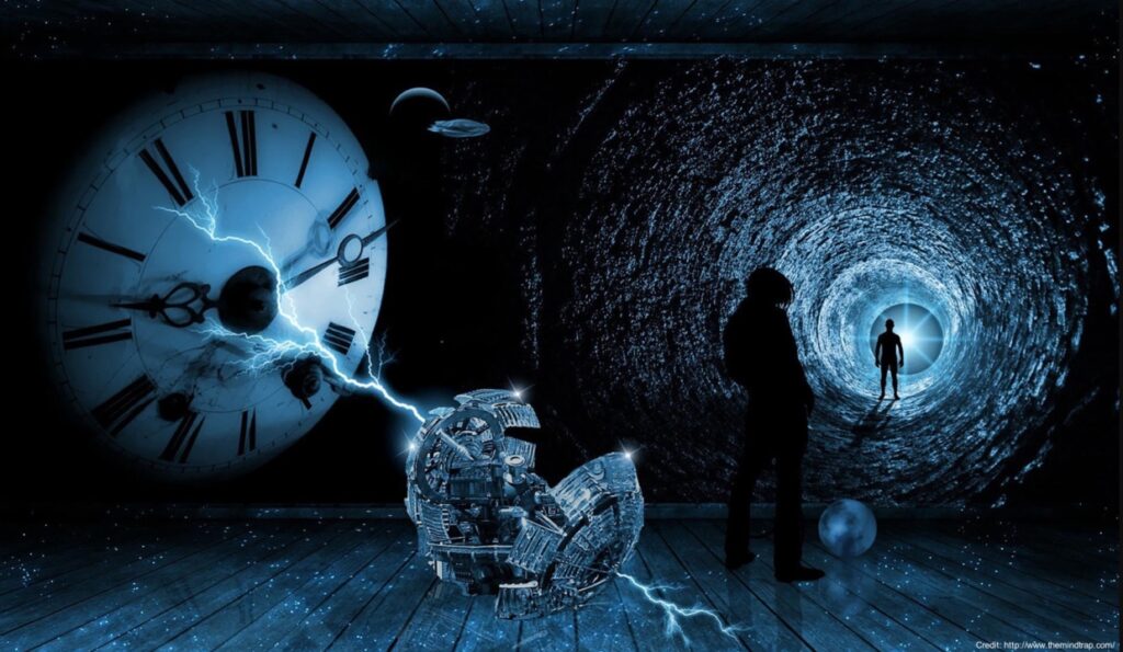 teleportation and time travel the same