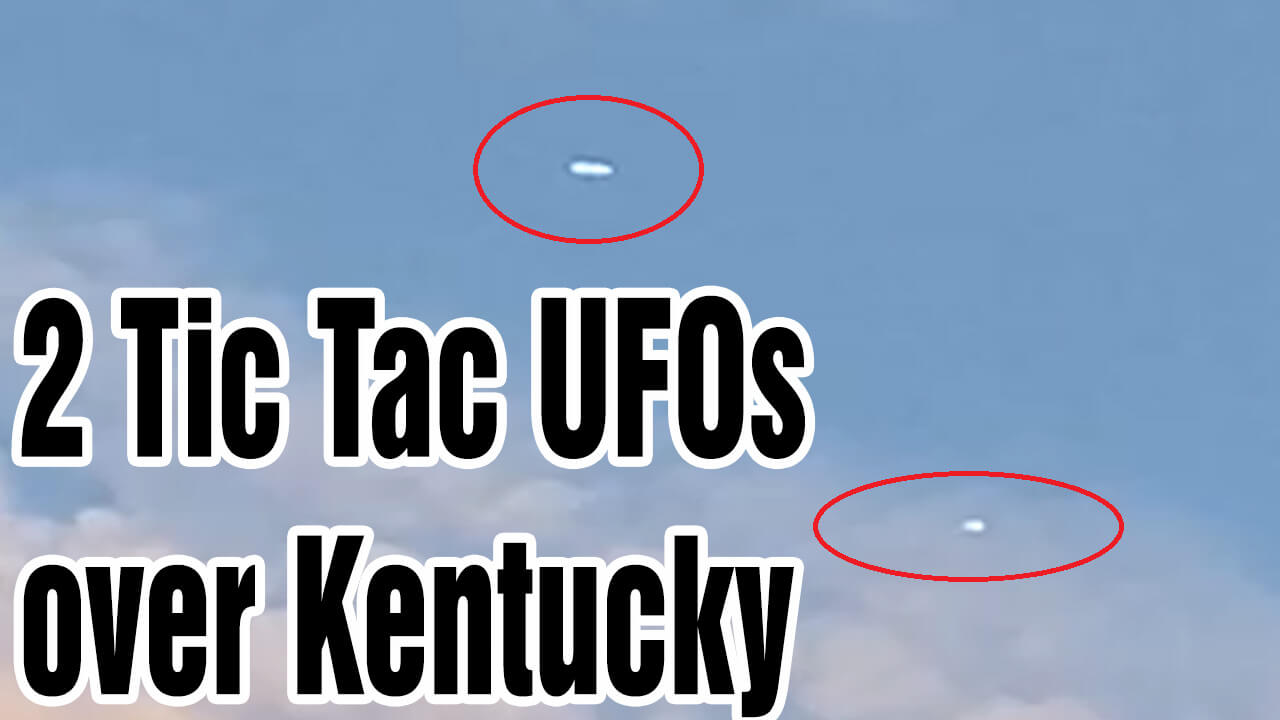 2 Tic Tac UFOs over Fairdale, Kentucky YESTERDAY | Time For Disclosure ...